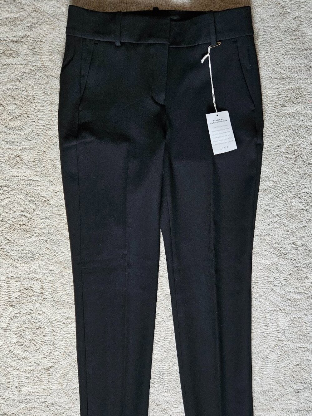 J. Crew Full-Length Cameron Pants in Four Season Stretch Blend Black 4 Office